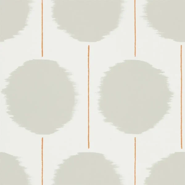 Kimi Wallpaper - Chilli / Stone by neutral contemporary wallpaper from scion