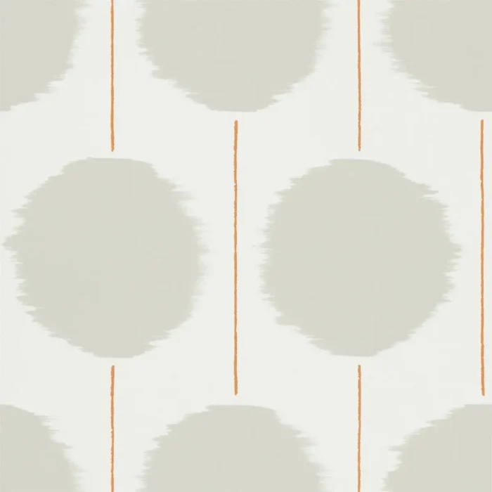 Kimi Wallpaper - Chilli / Stone swatch