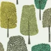 green botanical wallpaper from scion