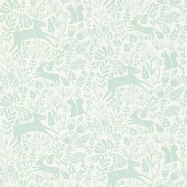 Kelda Wallpaper - Marine by green animal wallpaper from scion