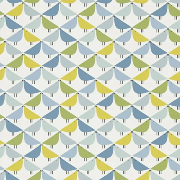 Lintu Wallpaper - Gecko / Pacific / Glacier by blue animal wallpaper from scion