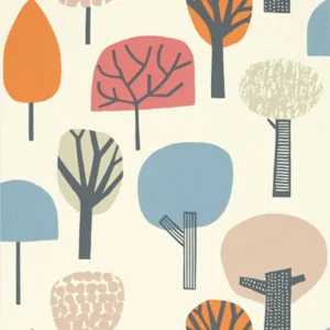 blue contemporary wallpaper from scion