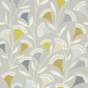 black-grey contemporary wallpaper from scion