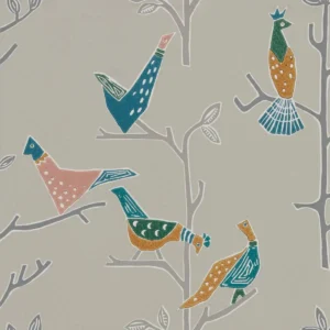 multicolour animal wallpaper from scion