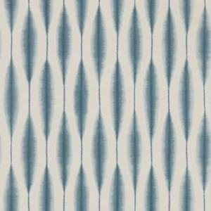 blue geometric wallpaper from scion