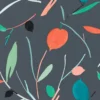 multicolour botanical wallpaper from scion