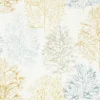multicolour botanical wallpaper from scion