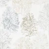 multicolour botanical wallpaper from scion
