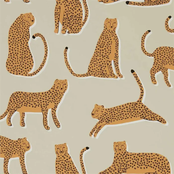 Lionel Wallpaper - Ginger swatch