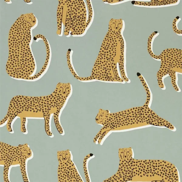 Lionel Wallpaper - Stone by black-grey animal wallpaper from scion