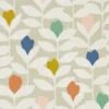 multicolour botanical wallpaper from scion