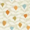 multicolour botanical wallpaper from scion