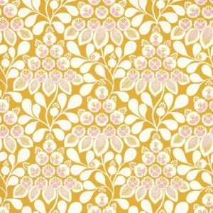 white botanical wallpaper from scion