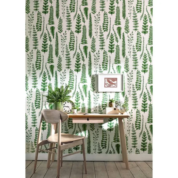Ferns Wallpaper - Juniper by Ferns Wallpaper - Juniper from