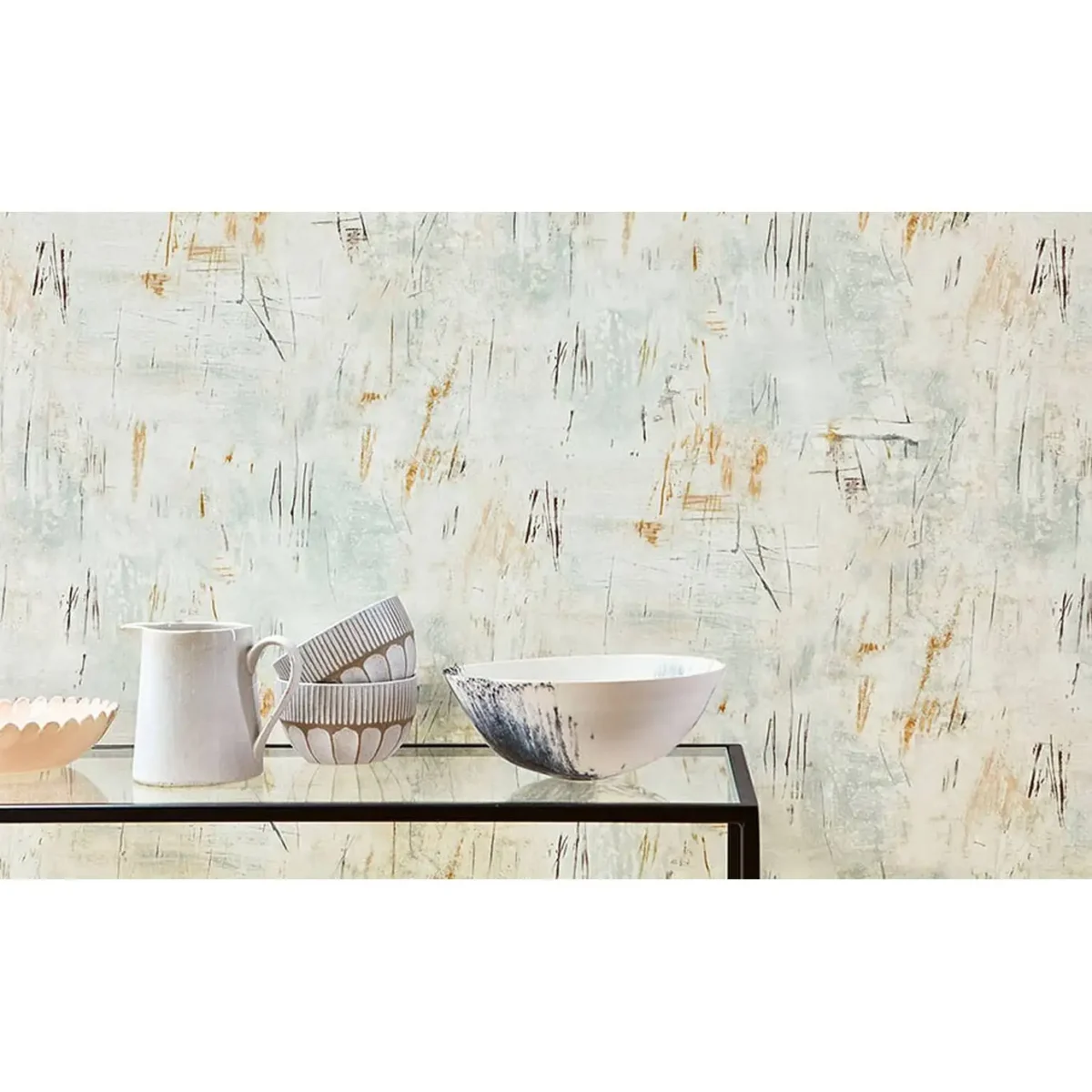 Sigraffito Wallcovering - Ochre by Sigraffito Wallcovering - Ochre from