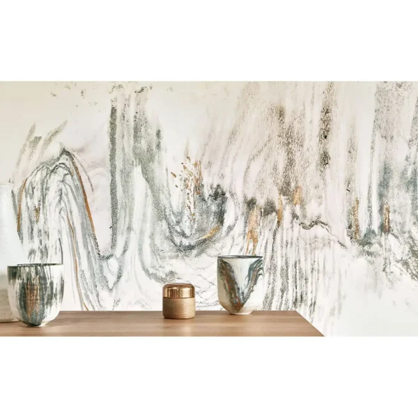 Drifting Wall Mural - Bisque from