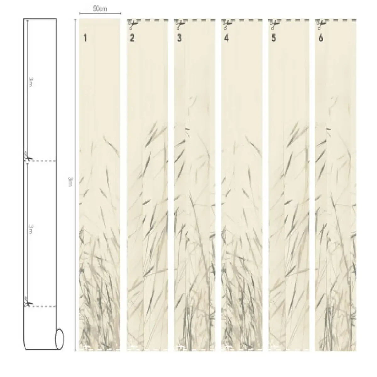 Kishi Wall Mural - Carbon by Kishi Wall Mural - Carbon from