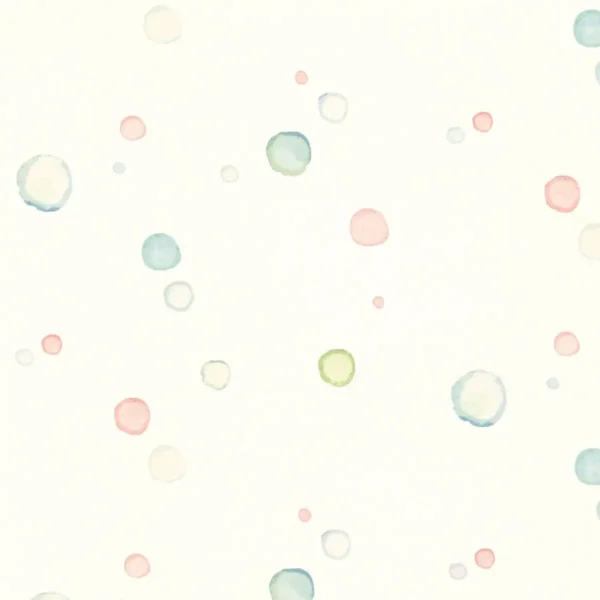 Bubbles Wallpaper by multicolour children's wallpaper from villa nova