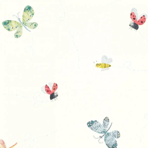 multicolour animal wallpaper from villa nova