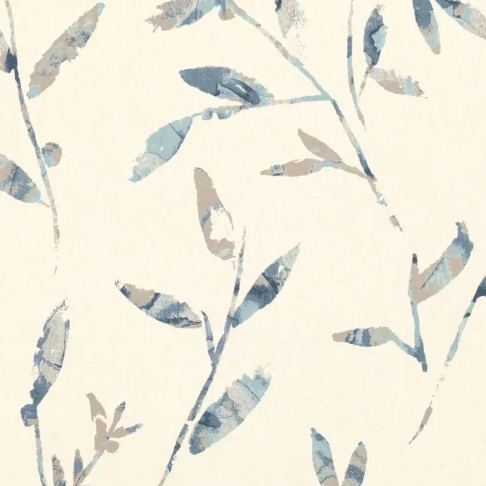 Hana Trail Wallcovering - Indigo fabric swatch W546/06