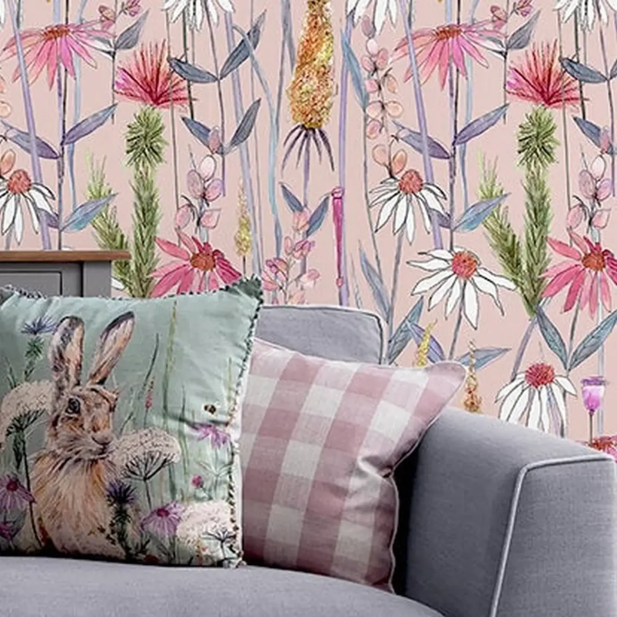 Florabunda Wallpaper - Verde by Florabunda Wallpaper - Verde from