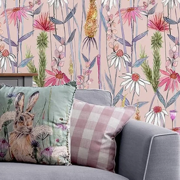 Florabunda Wallpaper - Verde by Florabunda Wallpaper - Verde from