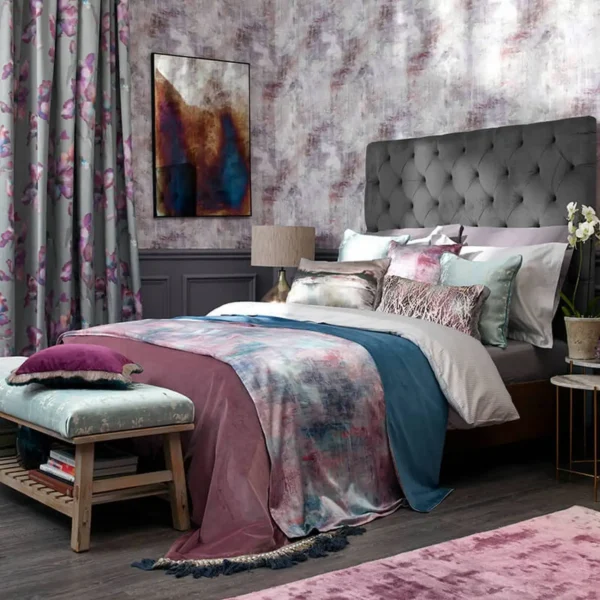 Monet Wallpaper - Amethyst by Monet Wallpaper - Amethyst from