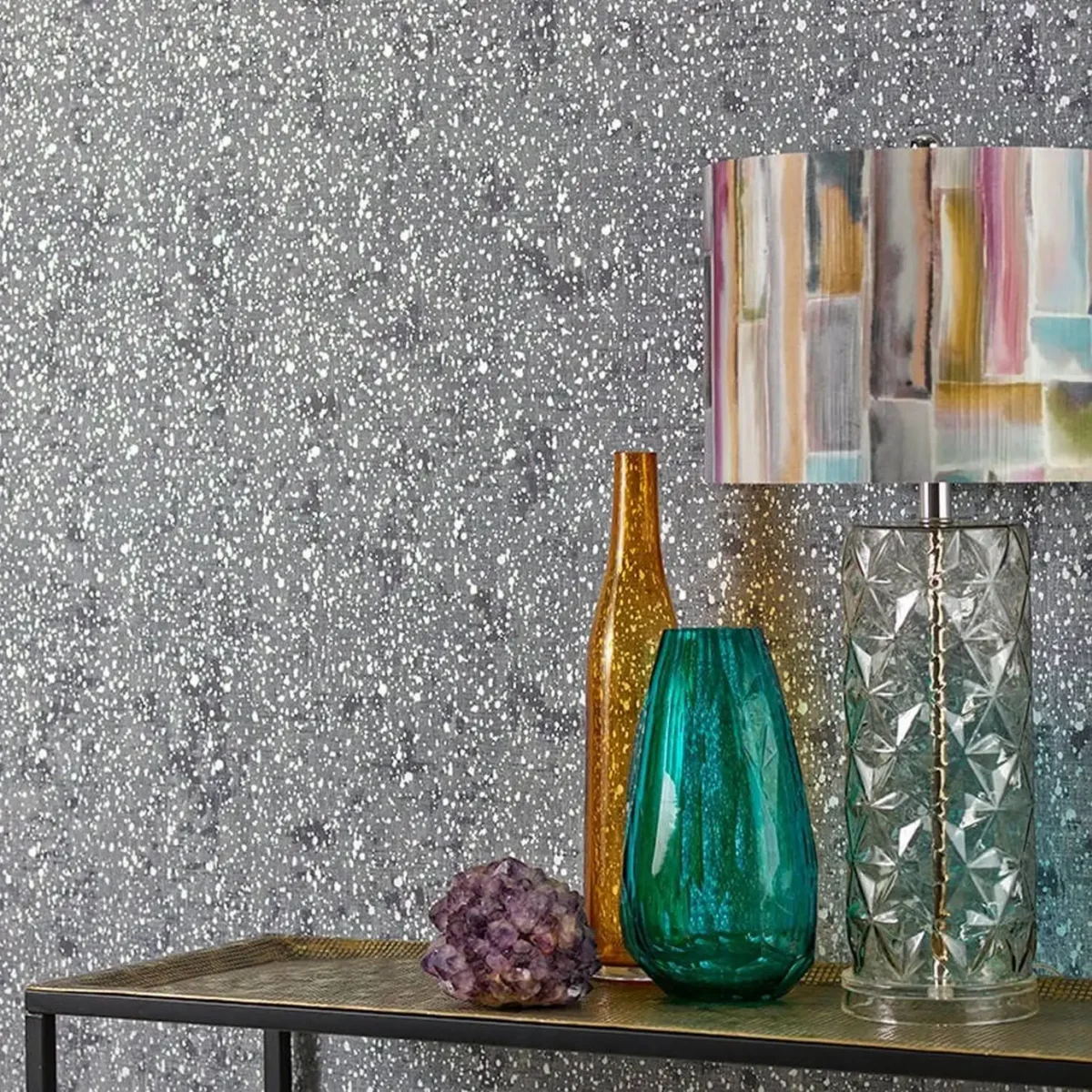 Monet Wallpaper - Amethyst by Monet Wallpaper - Amethyst from