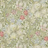 green botanical wallpaper from william morris & co