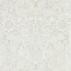white botanical wallpaper from william morris & co