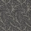 black-grey botanical wallpaper from william morris & co