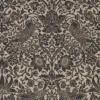 black-grey animal wallpaper from william morris & co