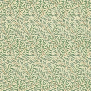 green botanical wallpaper from william morris & co