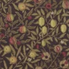black-grey traditional wallpaper from william morris & co