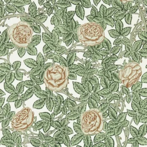 green botanical wallpaper from william morris & co
