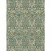 green botanical wallpaper from william morris & co