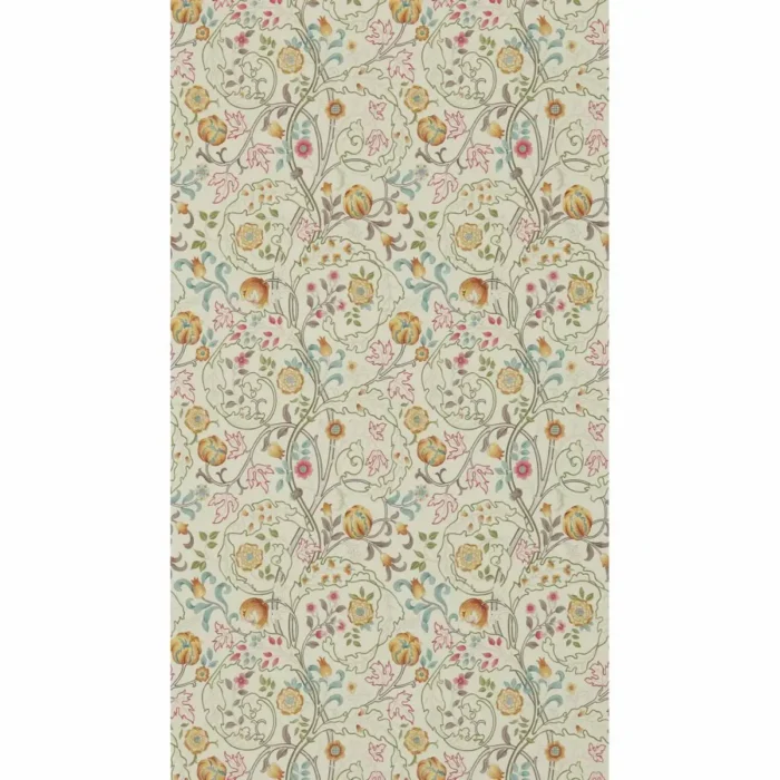 Mary Isobel Wallpaper - Russet / Tulip swatch