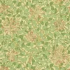 green botanical wallpaper from william morris & co