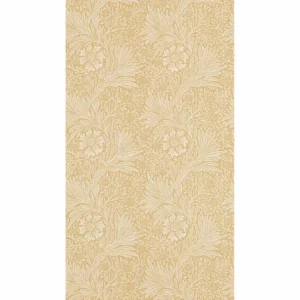 yellow botanical wallpaper from william morris & co