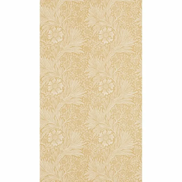 Marigold Wallpaper - Cowslip by yellow botanical wallpaper from william morris & co