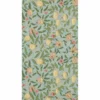 blue botanical wallpaper from william morris & co