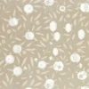 black-grey botanical wallpaper from william morris & co