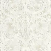 black-grey botanical wallpaper from william morris & co