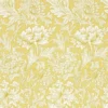 yellow botanical wallpaper from william morris & co