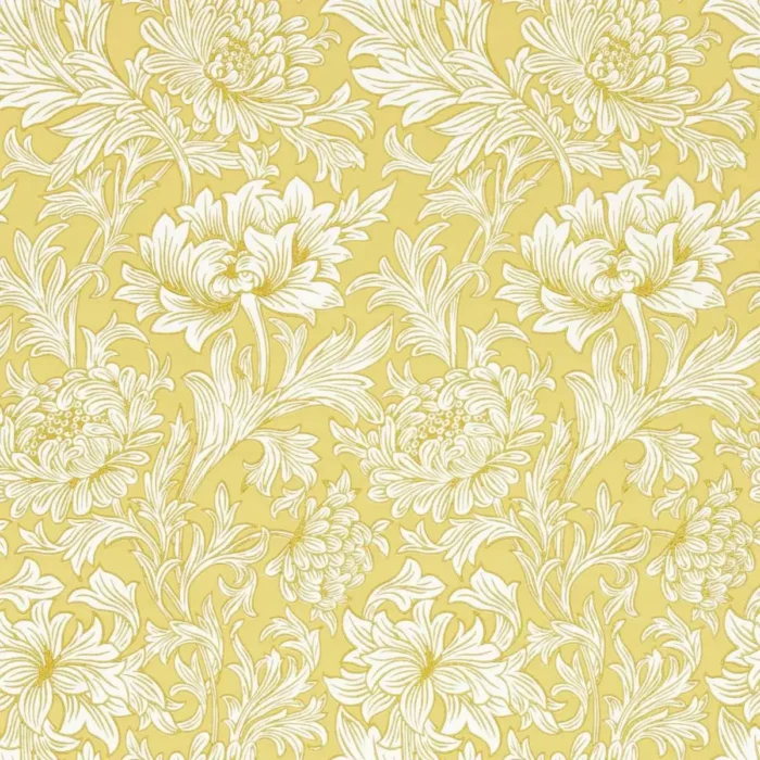 Chrysanthemum Toile Wallpaper - Weld swatch