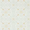 black-grey botanical wallpaper from william morris & co