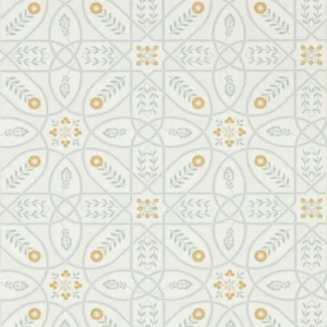 black-grey botanical wallpaper from william morris & co