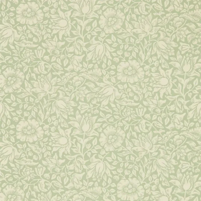 Mallow Wallpaper - Apple Green – Apple / Green swatch