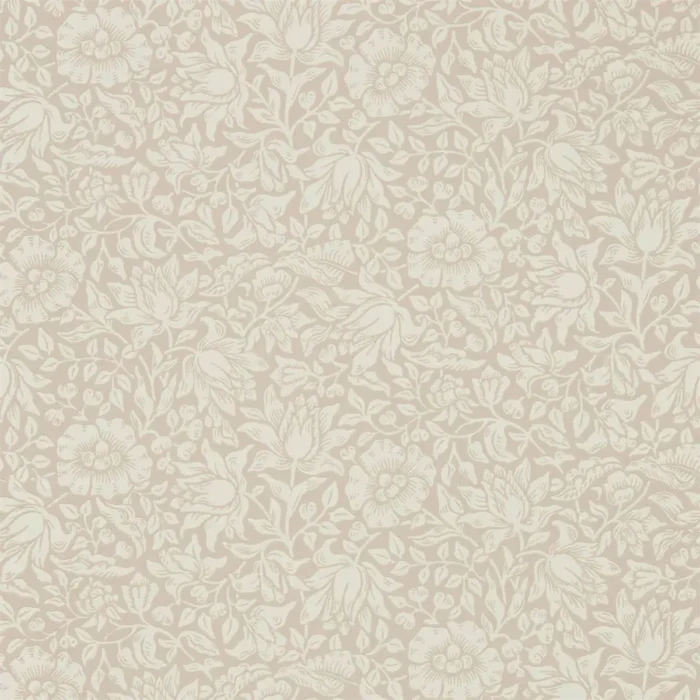Mallow Wallpaper - Dusky Rose swatch