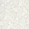 black-grey botanical wallpaper from william morris & co